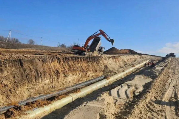 На Дніпропетровщині запустили нову ділянку магістрального водогону